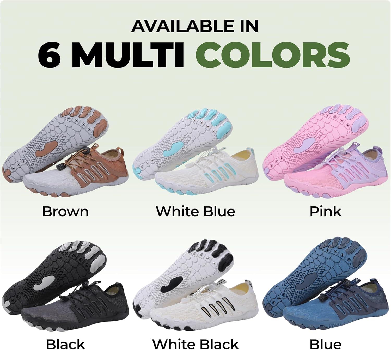 imageColson Pro Barefoot Shoes for Men ampamp Women  Lightweight NonSlip QuickDry Minimalist Shoes with Wide Toe Box Arch Support Flexible Thin Soles for Walking Running GymBlack