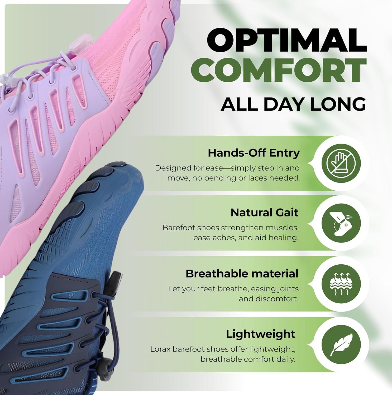 imageColson Pro Barefoot Shoes for Men ampamp Women  Lightweight NonSlip QuickDry Minimalist Shoes with Wide Toe Box Arch Support Flexible Thin Soles for Walking Running GymWhiteBlue