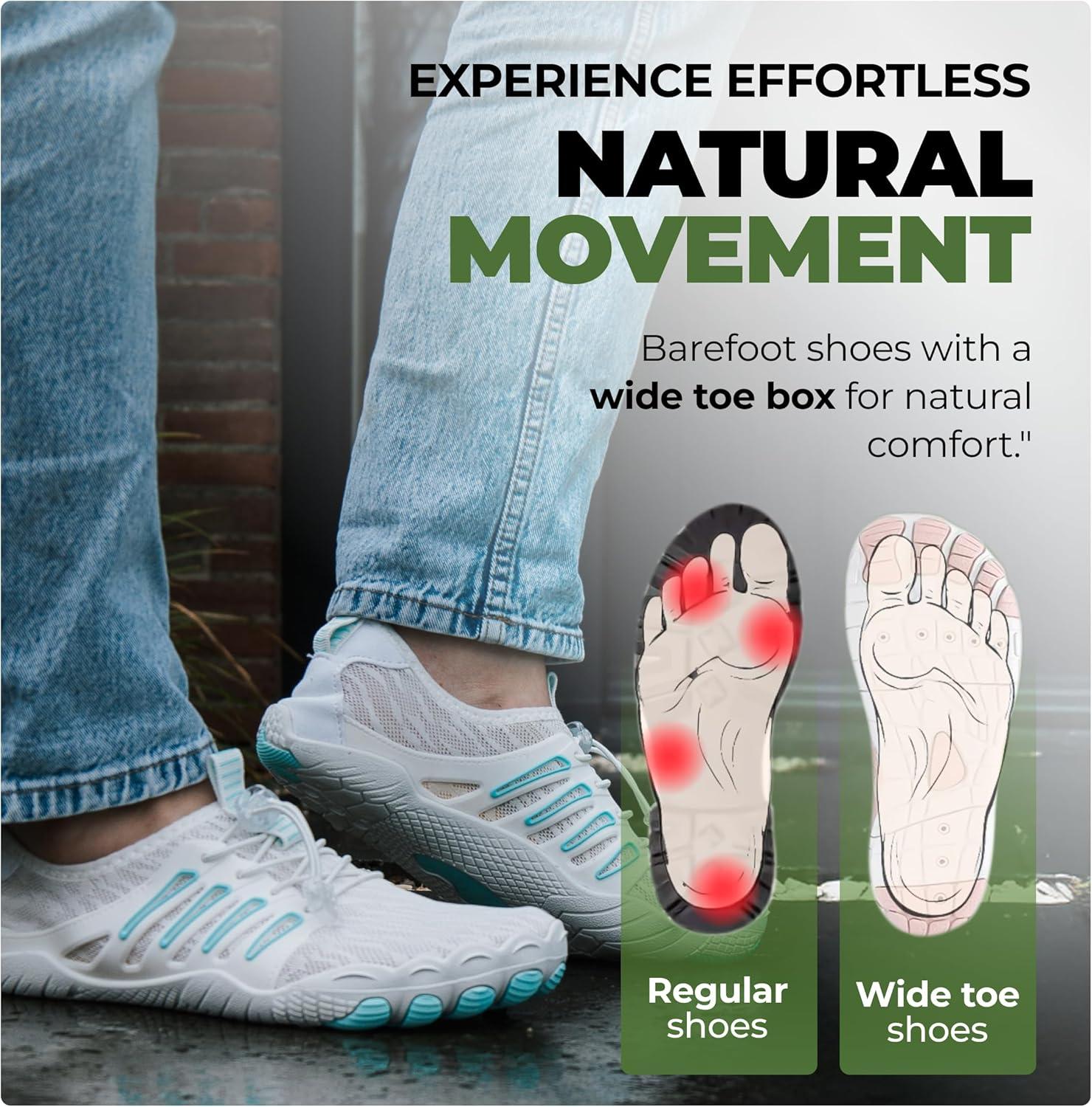 imageColson Pro Barefoot Shoes for Men ampamp Women  Lightweight NonSlip QuickDry Minimalist Shoes with Wide Toe Box Arch Support Flexible Thin Soles for Walking Running GymPink