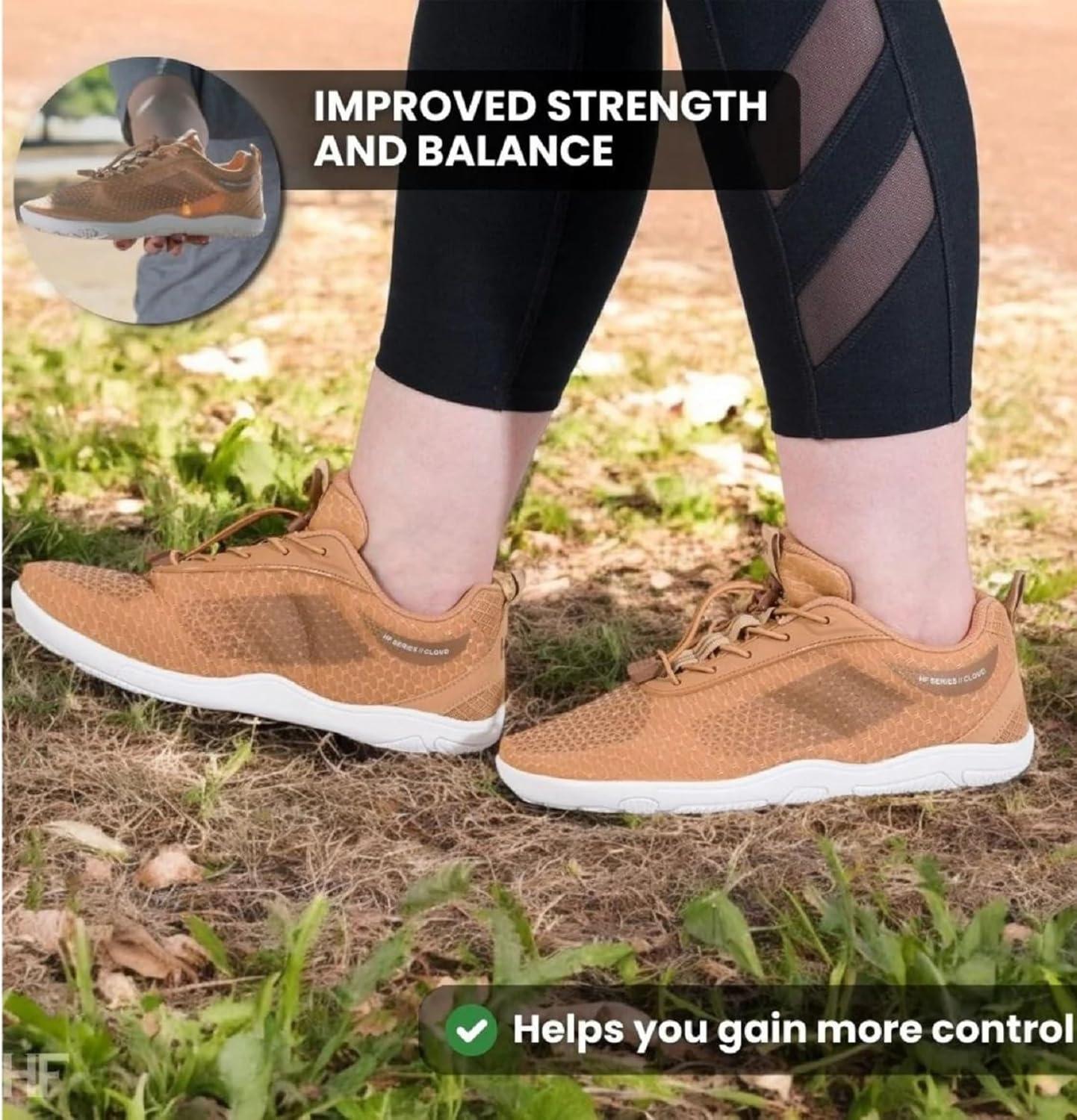 imageHF CloudLike Barefoot Shoes for Women ampamp Men  Minimalist Shoes for Women ArchSupport Breathable SplashProof Versatile Ergonomic PainRelief PostureImprovement Hiking Boots WomensPurple