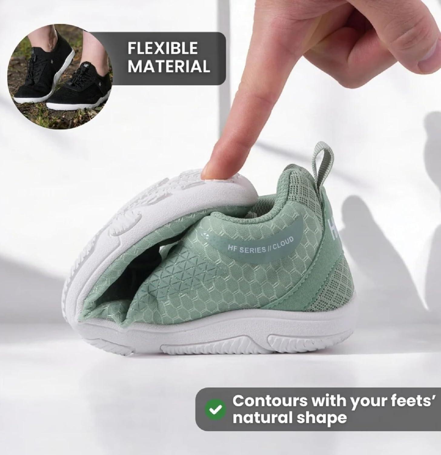 imageHF CloudLike Barefoot Shoes for Women ampamp Men  Minimalist Shoes for Women ArchSupport Breathable SplashProof Versatile Ergonomic PainRelief PostureImprovement Hiking Boots WomensPurple