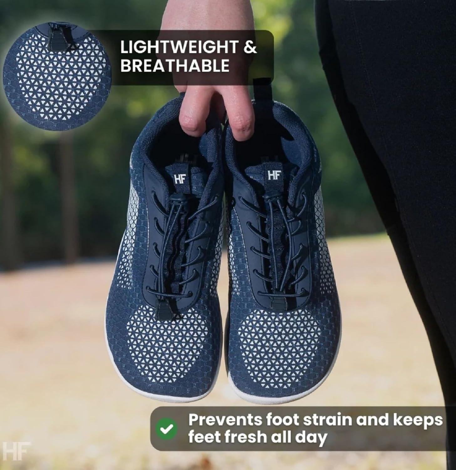 imageHF CloudLike Barefoot Shoes for Women ampamp Men  Minimalist Shoes for Women ArchSupport Breathable SplashProof Versatile Ergonomic PainRelief PostureImprovement Hiking Boots WomensPurple