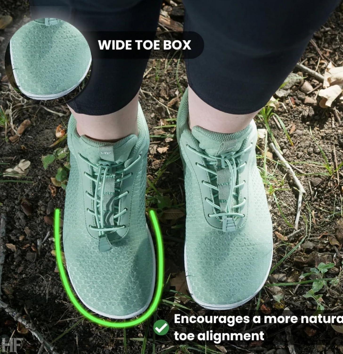imageHF CloudLike Barefoot Shoes for Women ampamp Men  Minimalist Shoes for Women ArchSupport Breathable SplashProof Versatile Ergonomic PainRelief PostureImprovement Hiking Boots WomensWhite