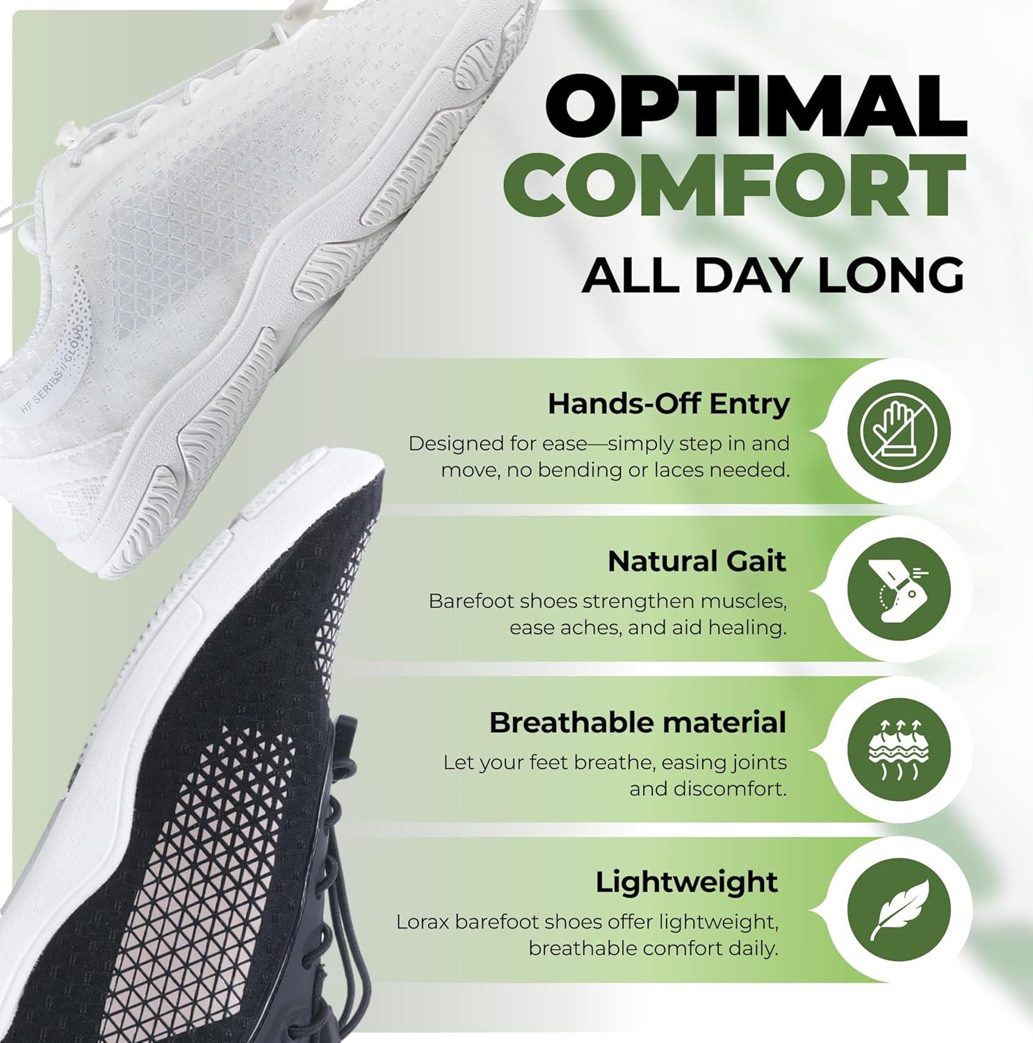 imageHF CloudLike Barefoot Shoes for Women ampamp Men  Minimalist Shoes for Women ArchSupport Breathable SplashProof Versatile Ergonomic PainRelief PostureImprovement Hiking Boots WomensBlue