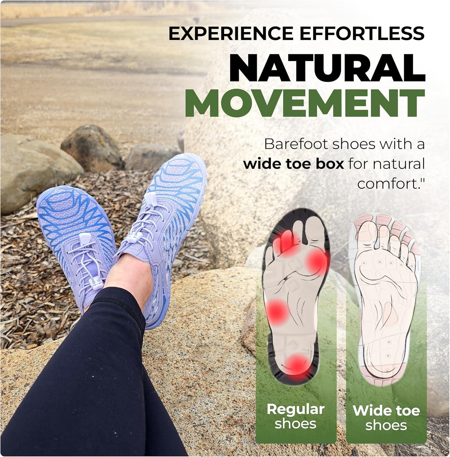imageHF Signature Healthy ampamp NonSlip Breathable Barefoot Shoes Flexible Lightweight Daily Wear Walking Shoes UnisexLeopard