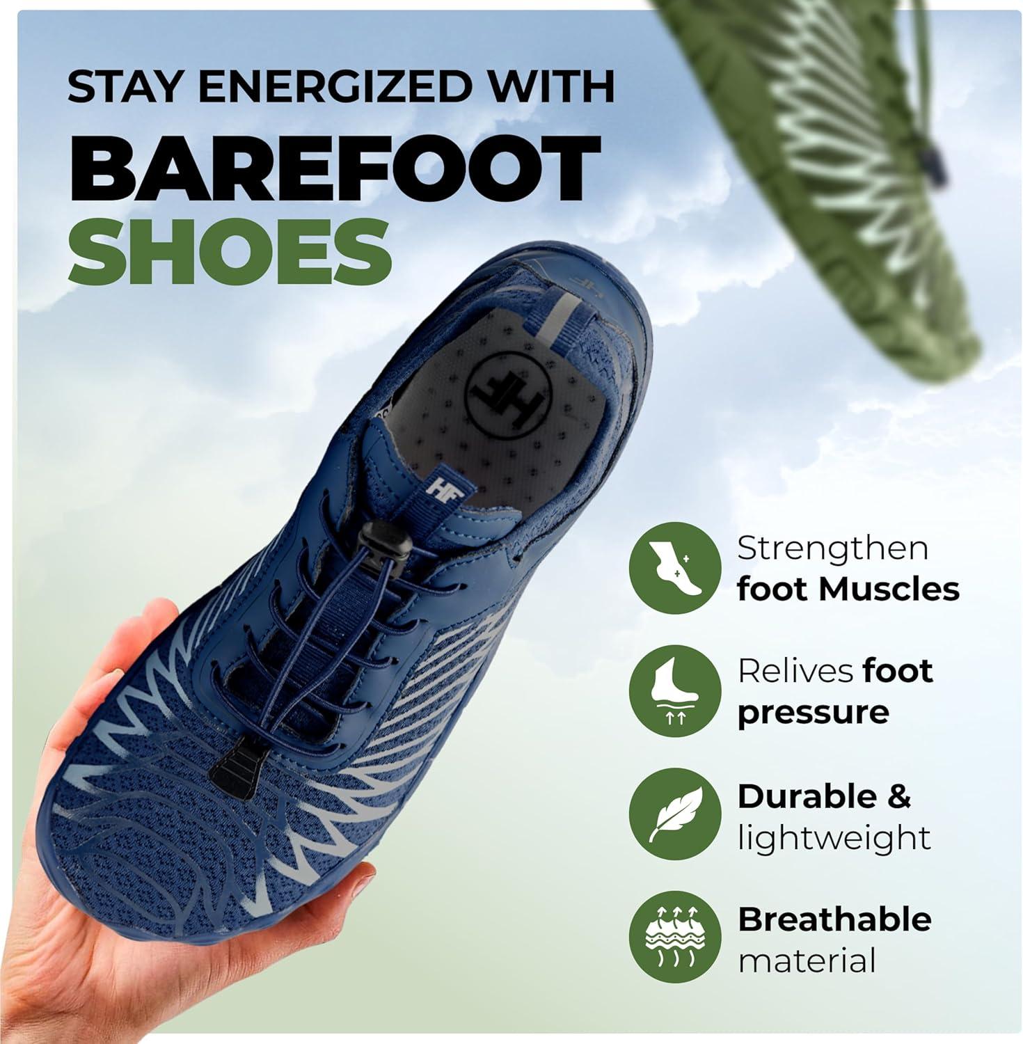 imageHF Signature Healthy ampamp NonSlip Breathable Barefoot Shoes Flexible Lightweight Daily Wear Walking Shoes UnisexSakura Pink