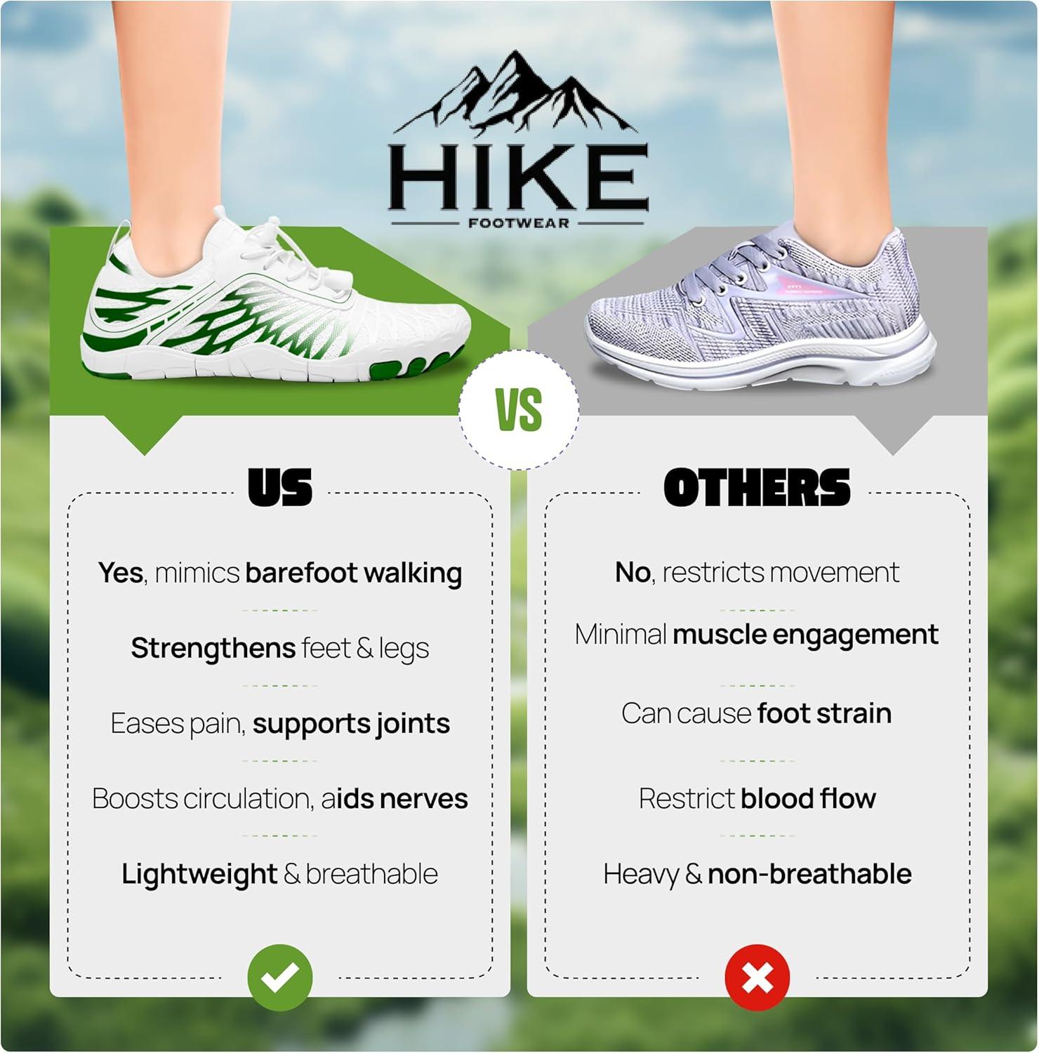 imageHF Signature Healthy ampamp NonSlip Breathable Barefoot Shoes Flexible Lightweight Daily Wear Walking Shoes UnisexTan