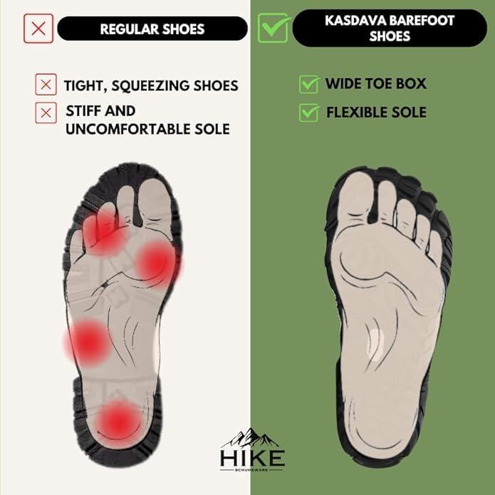 imageKasdava Pro Barefoot Winter Boots  Unisex WaterResistant NonSlip Shoes with Zero Drop Sole ampamp Wide Toe Box for Outdoor Trail ampamp SnowPink