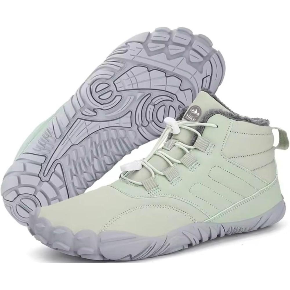 imageCaspar Pro HF  Nonslip and Comfortable Winter Barefoot Shoes Provide Warmth and Support Walking Boots For Women Men UnisexGreen