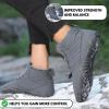 Caspar Pro HF – Non-slip and Comfortable Winter Barefoot Shoes Provide Warmth and Support, Walking Boots For Women Men Unisex(Black)