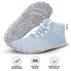 Caspar Pro HF – Non-slip and Comfortable Winter Barefoot Shoes Provide Warmth and Support, Walking Boots For Women Men Unisex(Light Blue)