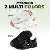 HF Active Barefoot Shoes – Wide Toe Box, Arch Support, Breathable, Lightweight, Flexible Minimalist Walking Shoes for Men & Women(White)