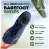 HF Signature Healthy & Non-Slip Breathable Barefoot Shoes, Flexible Lightweight Daily Wear Walking Shoes Unisex(Prussian Blue)