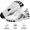 HF Signature Healthy & Non-Slip Breathable Barefoot Shoes, Flexible Lightweight Daily Wear Walking Shoes Unisex(White/Black)