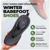 Kasdava Pro Barefoot Winter Boots – Unisex Water-Resistant, Non-Slip Shoes with Zero Drop Sole & Wide Toe Box for Outdoor, Trail & Snow(Dark Blue)