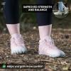 Kasdava Pro Barefoot Winter Boots – Unisex Water-Resistant, Non-Slip Shoes with Zero Drop Sole & Wide Toe Box for Outdoor, Trail & Snow(Pink)