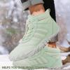 Kasdava Pro Barefoot Winter Boots – Unisex Water-Resistant, Non-Slip Shoes with Zero Drop Sole & Wide Toe Box for Outdoor, Trail & Snow(Red)