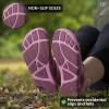 Theora Pro HF – Ergonomic Supportive Non-Slip Barefoot Shoes, Wide Toe Box Durable Breathable Ultralight Walking Shoe for Women Men(Purple)