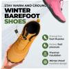 Vindra Flex Barefoot Winter Boots for Women & Men – Non-Slip, Lightweight, Wide Toe Box, Minimalist Walking Shoes for Healthy Foot Posture(Green)