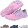 Colson Pro Barefoot Shoes for Men & Women – Lightweight, Non-Slip, Quick-Dry Minimalist Shoes with Wide Toe Box, Arch Support, Flexible Thin Soles for Walking, Running, Gym(Pink)