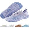HF Signature Healthy & Non-Slip Breathable Barefoot Shoes, Flexible Lightweight Daily Wear Walking Shoes Unisex(Lavender)
