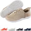 HF Stride – Hands-Off & Ergonomic Barefoot Shoes, Thin Sole & Ultra-Light, Effortless Wear Unisex(Beige)
