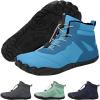 Vindra Flex Barefoot Winter Boots for Women & Men – Non-Slip, Lightweight, Wide Toe Box, Minimalist Walking Shoes for Healthy Foot Posture(Light Blue)