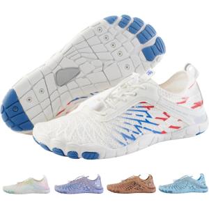 HF Signature Healthy & Non-Slip Breathable Barefoot Shoes, Flexible Lightweight Daily Wear Walking Shoes Unisex(America)