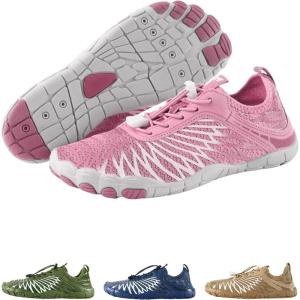 HF Signature Healthy & Non-Slip Breathable Barefoot Shoes, Flexible Lightweight Daily Wear Walking Shoes Unisex(Sakura Pink)