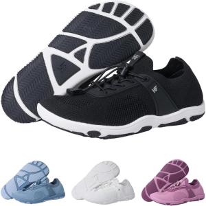 Theora Pro HF – Ergonomic Supportive Non-Slip Barefoot Shoes, Wide Toe Box Durable Breathable Ultralight Walking Shoe for Women Men(Black)