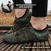 Caspian Adventure HF – Outdoor Non – Slip Barefoot Shoes, Wide Toe Box, Lightweight and Breathable Quick Dry Daily Footwear Unisex(Grey)
