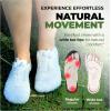 Lazuli Pro – Healthier and Comfortable Feet with Barefoot Shoes, Lightweight Flexible, Arch Support, Wide Walking Shoes (Unisex)(White/Blue)