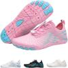 Lazuli Pro – Healthier and Comfortable Feet with Barefoot Shoes, Lightweight Flexible, Arch Support, Wide Walking Shoes (Unisex)(Pink)