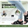 HF Baresandals I – Outdoor & Lightweight Barefoot Sandals That Move With You Naturally, Zero-Drop Sole, Flexible, All-Day Comfort Unisex(Black)