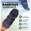 HF Baresandals IV – Outdoor & Lightweight Breathable Barefoot Sandals, Made for Real Life, Zero-Drop Sole, All-Day Comfort Unisex(Grey)