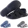 HF Baresandals I – Outdoor & Lightweight Barefoot Sandals That Move With You Naturally, Zero-Drop Sole, Flexible, All-Day Comfort Unisex(Black)