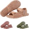 HF Baresandals III – Outdoor & Lightweight Barefoot Sandals for natural foot movement, Adjustable Fit Unisex With Zero Drop Flexible Sole(Chestnut Brown)